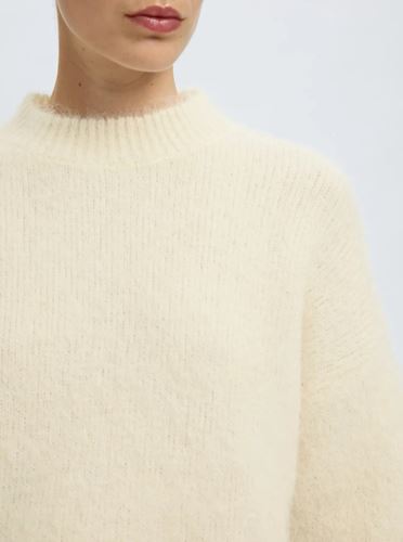 Tröjor/Koftor - Slfgabriella knit new o-neck – Birch